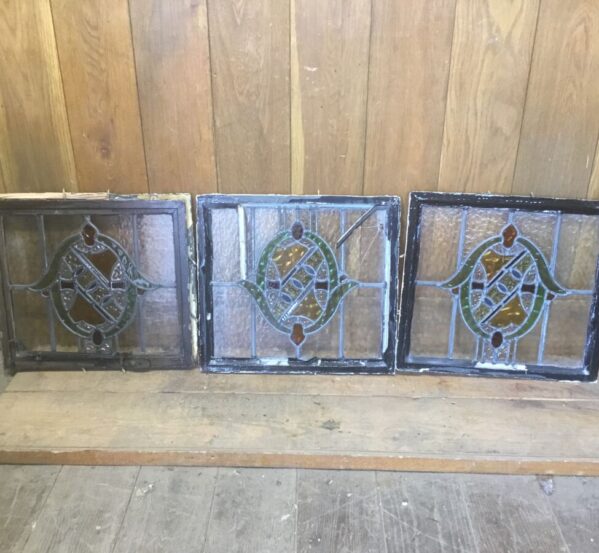 Small Matching Stained Glass Window