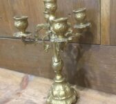 Beautiful Antique Brass Candelabra