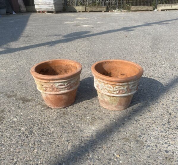 Pair Of Terracotta Pots