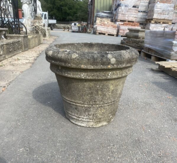 Large Weathered Reconstituted Pot