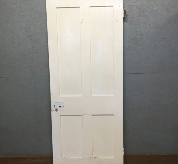 Painted Edwardian 4 Panel Door
