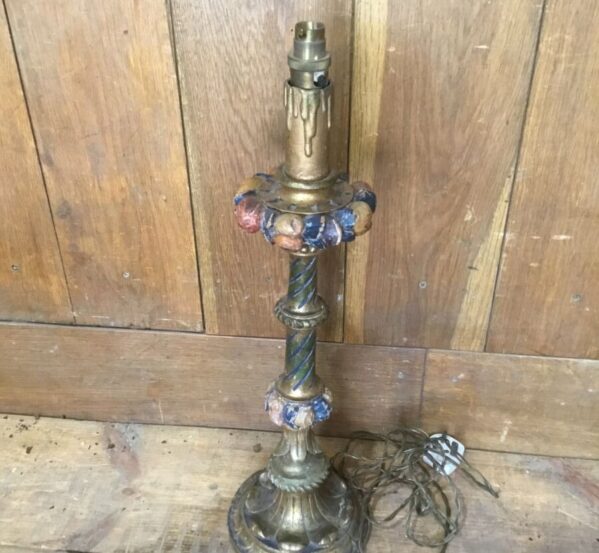 Colorful Candle Stick Lamp Stand