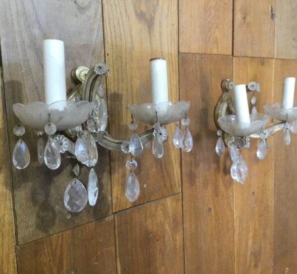 Pair Of Electric Wall Lights