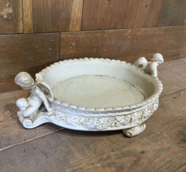 Ceramic Bowl With Cherubs