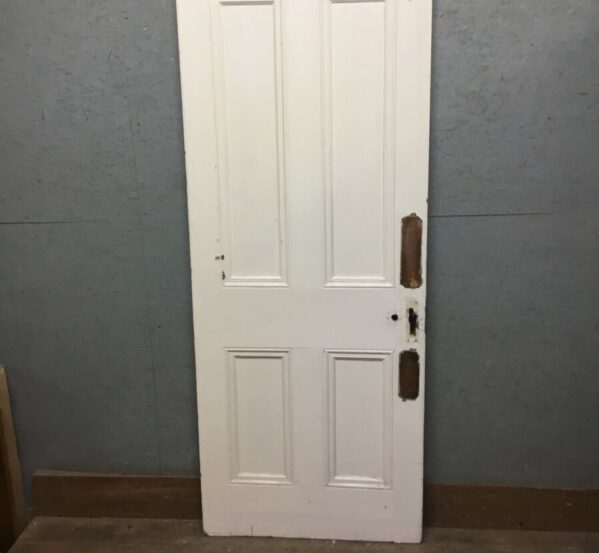 Painted 4 Panel With Nice Beading