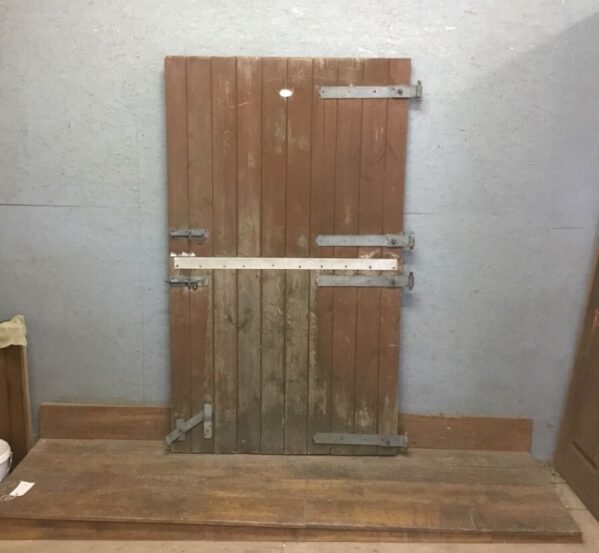 Stable Door With Large Metal Hinges
