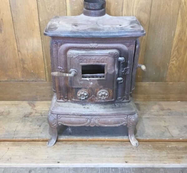 Cottage Stove Partly Mended