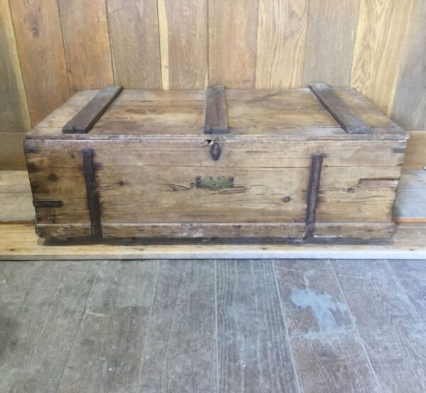 Rustic Appeal Wooden Chest