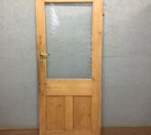 Water dropped Glass Door Stripped