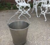 Stainless Steel Bucket With Handle