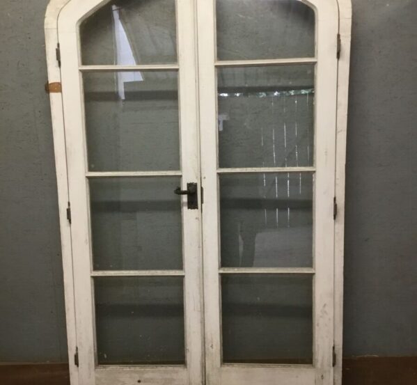 Double Arched Conservatory Doors In Frame