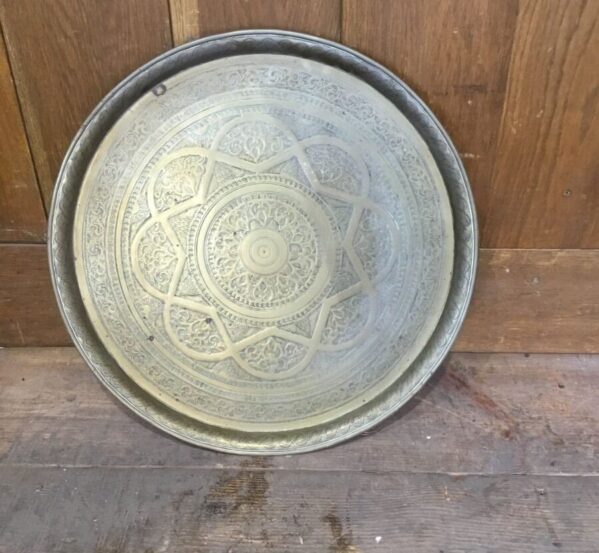 Lovely Brass Indian Serving Plate