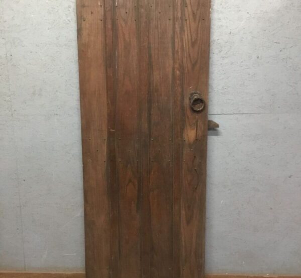 Oak Ledge And Brace Door With Latch