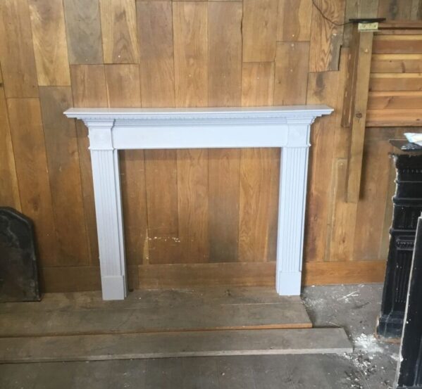Grey Painted Pine Fire Surround