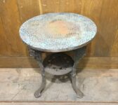Pretty Pub Table Aged Copper Top
