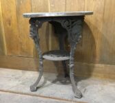 Pretty Pub Table Aged Copper Top