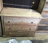 Rustic Pine Chest Of Draws