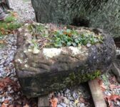 Wedge Shaped Stone Trought