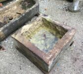 Square Stone Trough Damaged