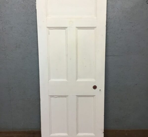 White Painted 5 Panel Door