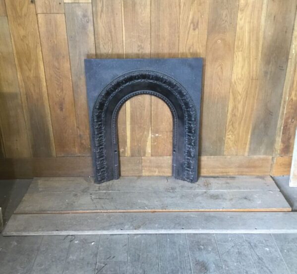 Intricate Arched Cast Iron Fire surround