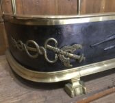 Amazing Brass And Cast Iron Fire Fender