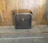 Simple Tarnished Brass Fire Guard