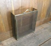 Simple Brass Fire Guard