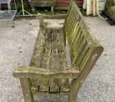 Well Weathered 3/4 Person Bench