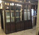 Large Oak Gothic Church Partitions