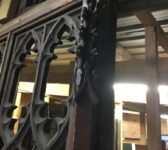 Large Oak Gothic Church Partitions