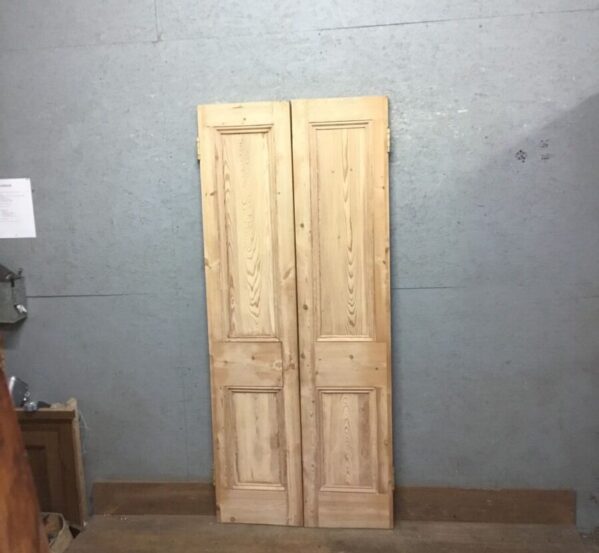 Pine Double Cupboard Doors
