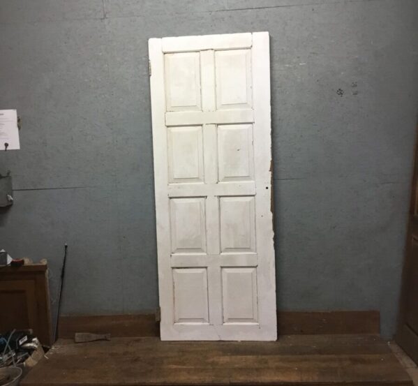 White 8 Panel Pine Door