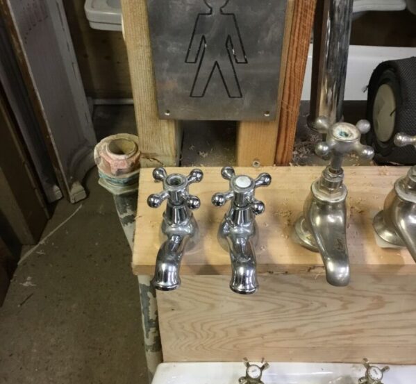 Simple Silver Taps With Missing Top
