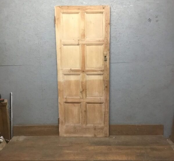 Stripped 8 Panel Pine Door