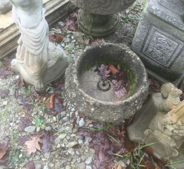 Small Reconstituted Stone Urn