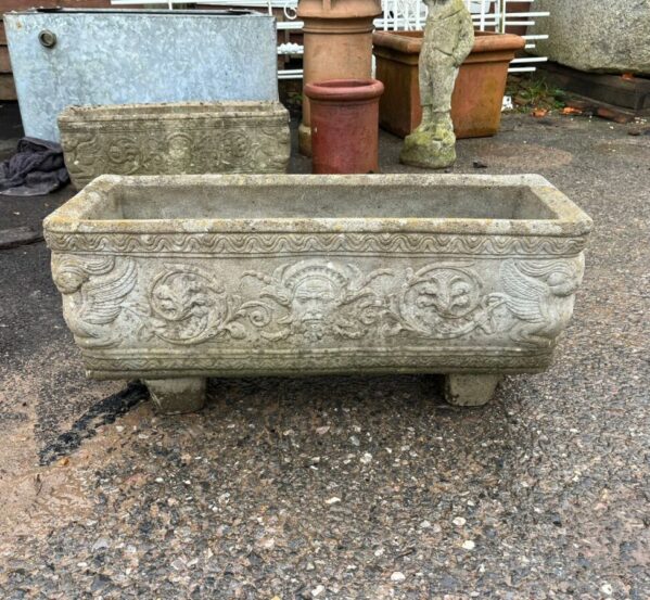 Fantastic Weathered Patterned Planters