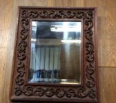 Very Decorative Wooden Mirror