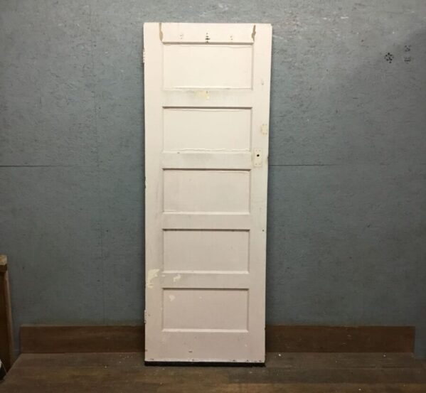 Painted Peeling 5 Panel Door