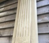 Yellow Painted Fire Surround