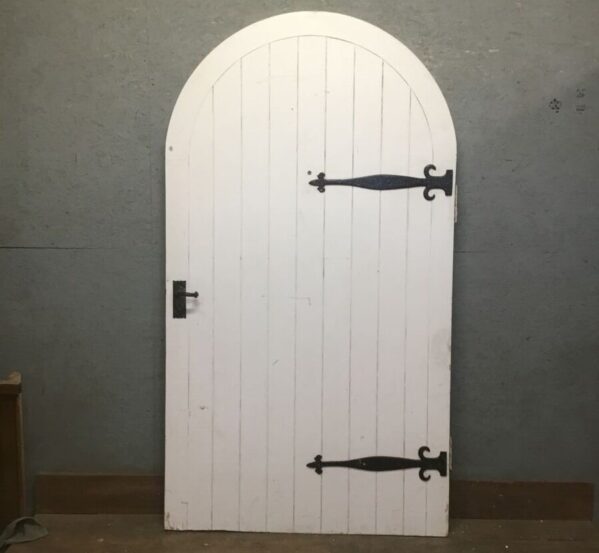 Fantastic Wooden Arched Parish Door