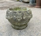 Decorative Reconstituted Stone Pot