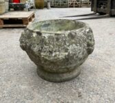 Decorative Reconstituted Stone Pot
