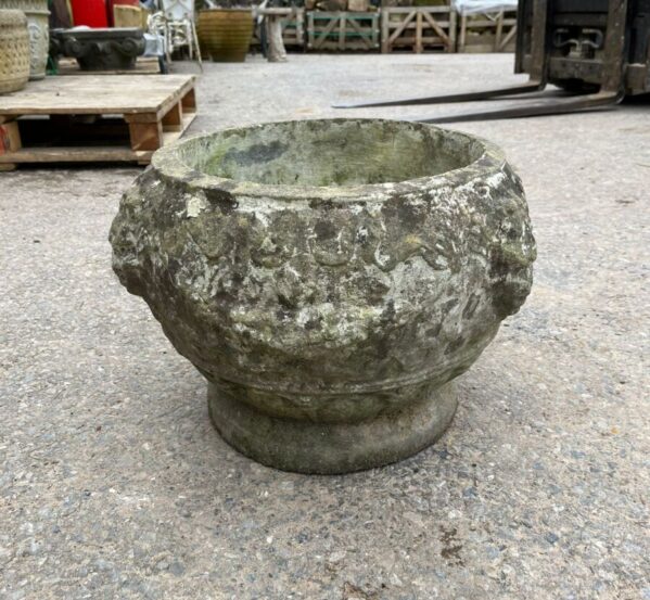 Decorative Reconstituted Stone Pot