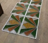 Very Nice Set Of Stained Glass Windows