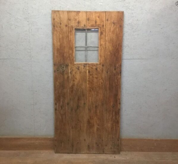 Oak Ledge And Brazed Glazed Door