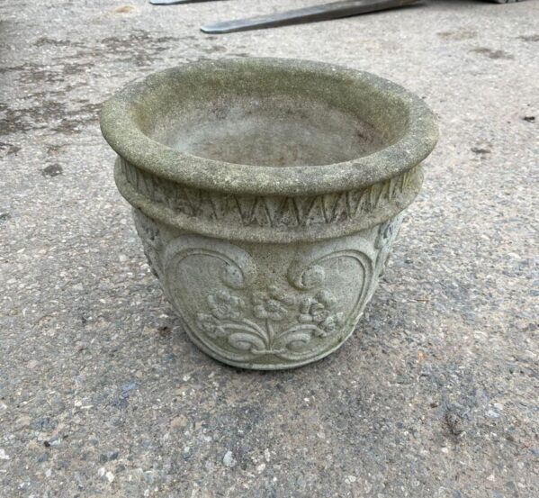 Highly Decorated Stone Pot