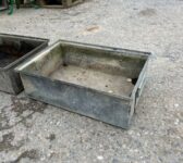 3 Small Galvanized Tanks