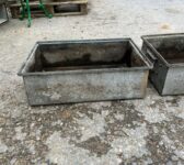 3 Small Galvanized Tanks