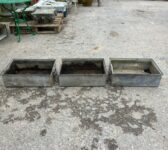 3 Small Galvanized Tanks